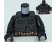 Part No: 973pb4495c01  Name: Torso Batman Logo with Body Armor Outline Detailed, Copper Belt Pattern / Black Arms / Black Hands