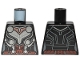 Part No: 973pb4684  Name: Torso Female Armor with Silver Circles Pattern (Mighty Thor)