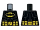 Part No: 973pb5984 Name: Torso Batman Suit with Bat in Yellow Oval Logo, Utility Belt with Pouches and Medium Nougat Details, Dark Bluish Gray Muscles Outline Pattern Part No: 973pb5984 Name: Torso Batman Suit with Bat in Yellow Oval Logo, Utility Belt with Pouches and Medium Nougat Details, Dark Bluish Gray Muscles Outline Pattern