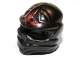 Part No: 98133pb04  Name: Minifigure, Headgear Ninjago Wrap with Red Energy Pattern
