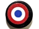 Part No: 98138pb446 Name: Tile, Round 1 x 1 with Roundel, Red and White Circles and Blue Dot Pattern (Sticker) - Sets 42151 / 42162 Part No: 98138pb446 Name: Tile, Round 1 x 1 with Roundel, Red and White Circles and Blue Dot Pattern (Sticker) - Sets 42151 / 42162