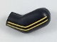 Lot ID: 375010844  Part No: 981pb172  Name: Arm, Left with 2 Yellow Stripes Pattern