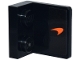 Part No: 99207pb008R  Name: Bracket 1 x 2 - 2 x 2 Inverted with Orange McLaren Logo Pattern Model Right Side (Sticker) - Set 77251