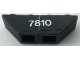 Part No: BA119pb01  Name: Stickered Assembly 4 x 1 x 1 with White '7810' Pattern (Sticker) - Set 7810 - 2 Slope Inverted 45 2 x 1