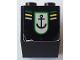 Part No: BA315pb01  Name: Stickered Assembly 3 x 2 x 2 1/3 with Anchor and Green, Yellow, and White Stripes Pattern (Sticker) - Set 8839 - 1 Brick 2 x 3, 1 Plate 2 x 2, 1 Slope, Inverted 45 2 x 2