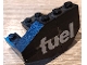 Part No: BA380pb01L  Name: Stickered Assembly 5 x 4 x 2 1/3 with White 'fuel' Pattern Model Left Side (Sticker) - Set 5540