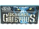 Part No: BA396pb01  Name: Stickered Assembly 8 x 4 with Star Wars Logo and 'GENERAL GRIEVOUS' Pattern (Sticker) - Set 10186