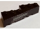 Part No: BA401pb01R  Name: Stickered Assembly 6 x 3 x 1 with Silver Grille Pattern Model Right Side (Sticker) - Set 5533