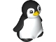 Lot ID: 394107912  Part No: bb1287pb01  Name: Duplo Penguin with White Stomach, Yellow Beak, and Black Eyes Pattern