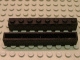 Part No: crssprt01  Name: Brick 1 x 8 without Bottom Tubes, with Cross Supports