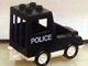 Lot ID: 271644549  Part No: dupvan  Name: Duplo Van Paddy Wagon Type 1 with 'POLICE' Pattern