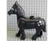 Part No: horse02c01pb05  Name: Duplo Horse with Movable Head with Silver Mane and Hearts Pattern