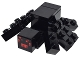 Part No: minespider01  Name: Minecraft Spider - Brick Built