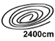 Part No: x77ac2400  Name: String, Cord Thin  2400cm