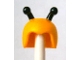 Lot ID: 164983127  Part No: 12892pb01  Name: Minifigure, Headgear Cap, Insect with Black Antennae Pattern (Bumblebee)