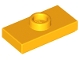 Part No: 15573  Name: Plate, Modified 1 x 2 with 1 Stud with Groove and Bottom Stud Holder (Jumper)