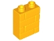 Part No: 25550  Name: Duplo, Brick 1 x 2 x 2 with Masonry Profile