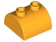 Part No: 30165  Name: Slope, Curved 2 x 2 Double with 2 Hollow Studs