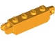 Part No: 30387  Name: Hinge Brick 1 x 4 Locking with 1 Finger Vertical End and 2 Fingers Vertical End