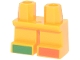 Part No: 41879pb038  Name: Legs Short with Bright Green and Reddish Orange Feet Pattern
