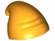 Part No: 5320  Name: Minifigure, Headgear Slouch Hat, Dwarf / Gnome with Tip Facing Backwards, Creases at Front and Back