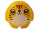 Part No: 6330pb03 Name: Minifigure, Utensil Pillow Plush Toy with Tiger with Black Nose, Mouth and Stripes, Orange Eyes and Forehead, White Stomach Pattern Part No: 6330pb03 Name: Minifigure, Utensil Pillow Plush Toy with Tiger with Black Nose, Mouth and Stripes, Orange Eyes and Forehead, White Stomach Pattern