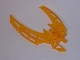 Part No: 64299  Name: Bionicle Weapon Double Curved Blade (Mata Nui Scarab Shield Half)