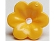 Lot ID: 245075957  Part No: 93081d  Name: Friends Accessories Flower with 6 Rounded Petals and Pin