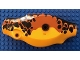 Part No: 98160c03pb02  Name: Dinosaur Body Tyrannosaurus rex with Dark Orange Top with Black Stripes and Spots Pattern