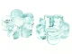 Lot ID: 151125347  Part No: 46280  Name: Clikits, Icon Flower 5 Petals 2 x 2 Small with Hole