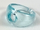 Lot ID: 379127039  Part No: 51686  Name: Clikits Ring, Wide Band with Hole (Child Size)