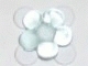 Lot ID: 50517310  Part No: clikits022u  Name: Clikits, Icon Flower 5 Petals 2 x 2 Small with Pin (Undetermined Type)