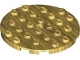 Lego part: Plate, Round 6 x 6 with Hole