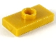 Lego part: Plate, Modified 1 x 2 with 1 Stud with Groove and Bottom Stud Holder (Jumper)