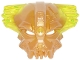 Part No: 25532pb01  Name: Bionicle Mask of Control with Marbled Trans-Neon Green Pattern