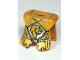 Part No: 2587pb25  Name: Minifigure Armor Breastplate with Leg Protection with Kingdoms Lion Head and Belt Pattern