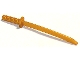 Part No: 30173b  Name: Minifigure, Weapon Sword, Shamshir/Katana (Square Guard) with Uncapped Pommel and Hole in Hilt