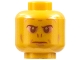 Lot ID: 477701128 Part No: 3626pb2838 Name: Minifigure, Head Alien with Reddish Brown Eyes, Copper Eye Shadow, Nose Slits, and Frown Pattern Lot ID: 477701128 Part No: 3626pb2838 Name: Minifigure, Head Alien with Reddish Brown Eyes, Copper Eye Shadow, Nose Slits, and Frown Pattern