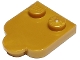 Lego part: Tile, Modified 2 x 2 with Studs on Edge, Rounded Corners and 1 x 1 Half Circle Extension