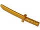 Part No: 5644  Name: Minifigure, Weapon Sword, Shamshir / Katana with Short Blade