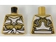 Part No: 973pb3261  Name: Torso Ninjago Armor White and Gold with White Sash Pattern