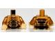 Lot ID: 115218850  Part No: 973px160c02  Name: Torso SW C-3PO Pattern / Pearl Gold Arms / Pearl Light Gold Hands