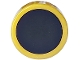 Lego part: Tile, Round 1 x 1 with Large Black Circle Pattern