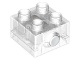 Lot ID: 403498763  Part No: 101349c01  Name: Duplo, Brick 2 x 2 Light with White Button