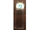 Part No: 2454pb268  Name: Brick 1 x 2 x 5 with Star and Number '72' Pattern (Sticker) - Set 41314