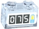 Part No: 3065pb03  Name: Brick 1 x 2 without Bottom Tube with '075' and Battery Charge Pattern (Sticker) - Set 41091