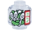 Part No: 3626pb3820 Name: Minifigure, Head without Face with Red and White Label, Bright Green Pickles and Silver Spoons with Frowning Faces Pattern (Lilo & Stitch Pickle Jar) Part No: 3626pb3820 Name: Minifigure, Head without Face with Red and White Label, Bright Green Pickles and Silver Spoons with Frowning Faces Pattern (Lilo & Stitch Pickle Jar)