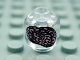 Lego part: Minifigure, Head without Face with Purple Brain Pattern