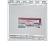 Part No: 59349pb068  Name: Panel 1 x 6 x 5 with Red Helicopter and Missile on Screen Pattern (Sticker) - Set 76007
