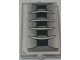 Part No: 60602pb09  Name: Glass for Window 1 x 2 x 3 with Vent Intake Pattern (Sticker) - Set 70721